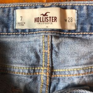 Hollister Factory Distressed Slouch Jeans
